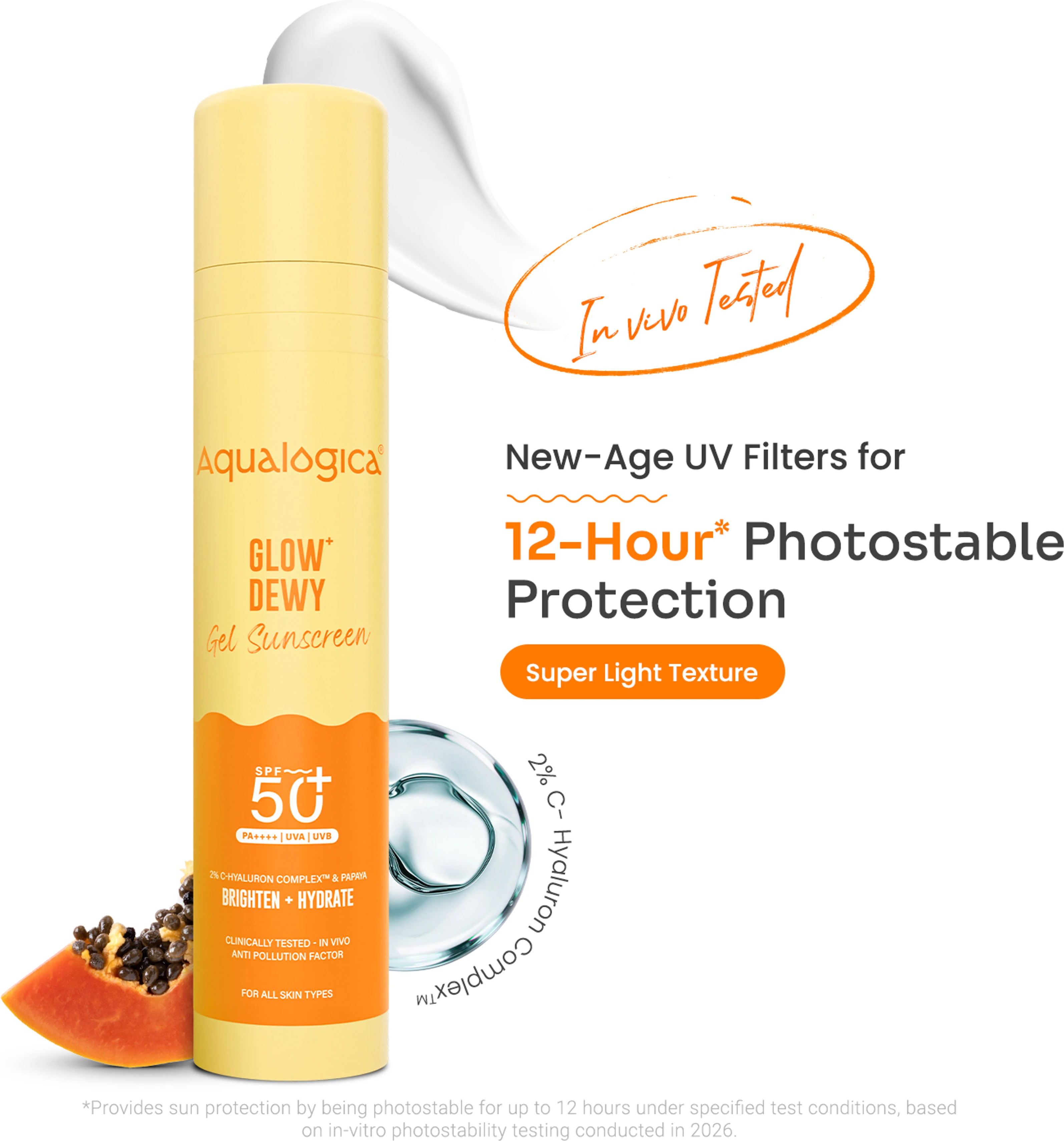 Glow+ Dewy Sunscreen SPF 50+ PA++++