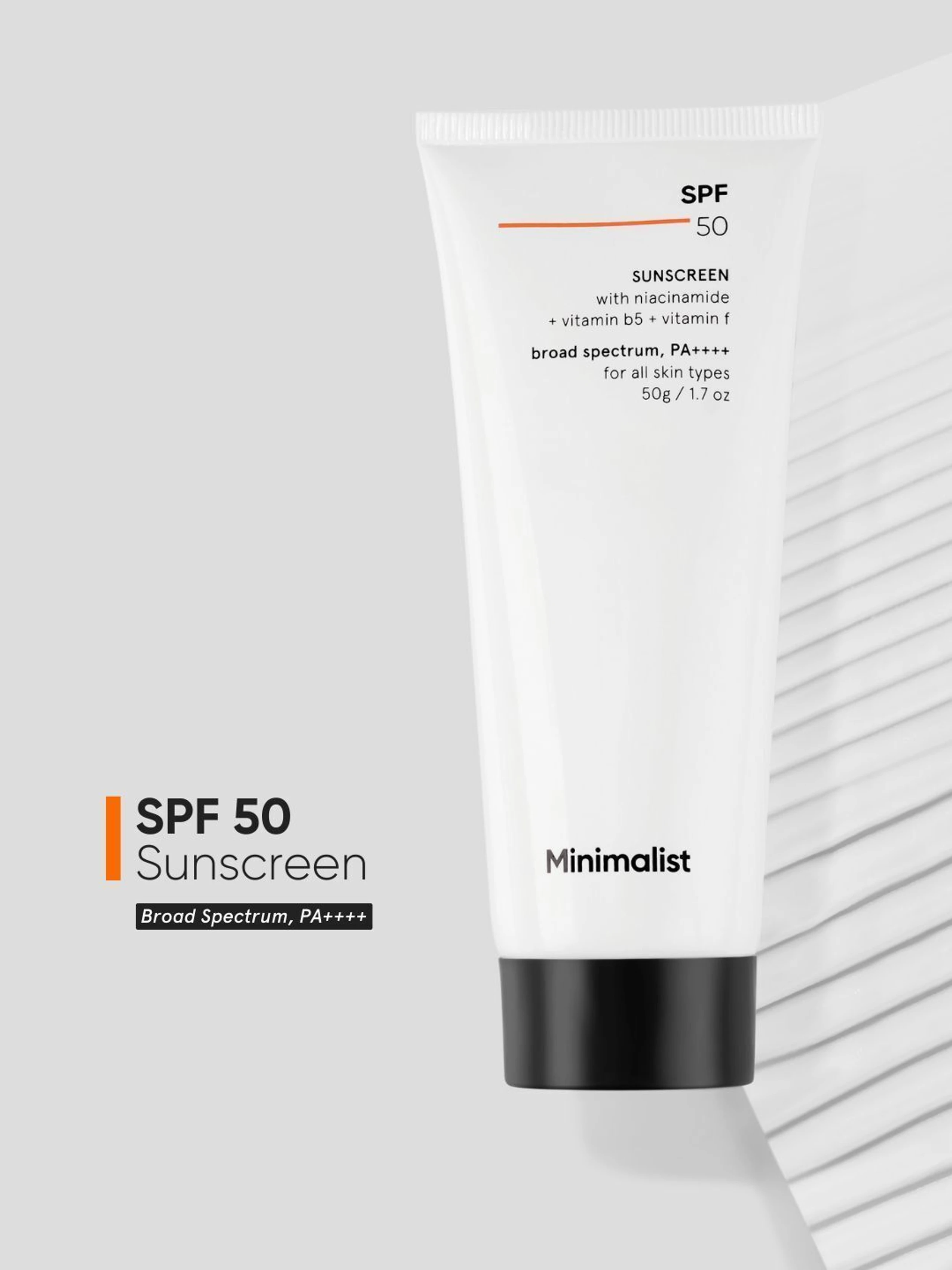 SPF 50 PA++++ Sunscreen With Multi-Vitamin